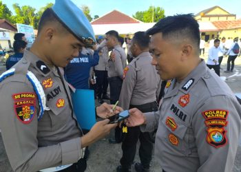 Propam Polres Majene Gelar Gaktiblin, Tegaskan Profesionalisme Personel