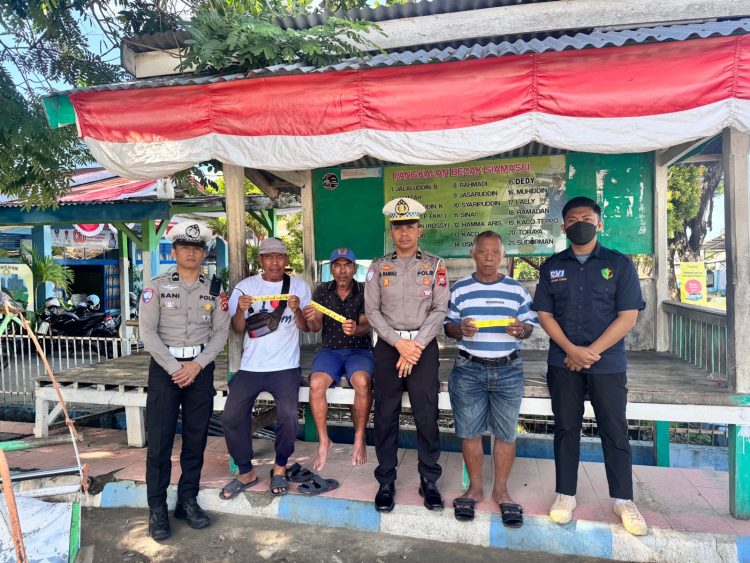 Peringati Hut Polantas Ke 70, Satlantas Polres Majene Gelar Polantas Menyapa Bakti Kesehatan untuk Warga