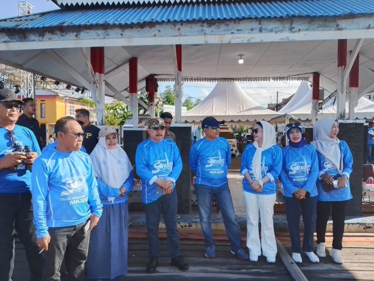 Festival Sandeq Teluk Mandar 2025 Dimulai, Bupati Majene Berikan Semangat ke Peserta