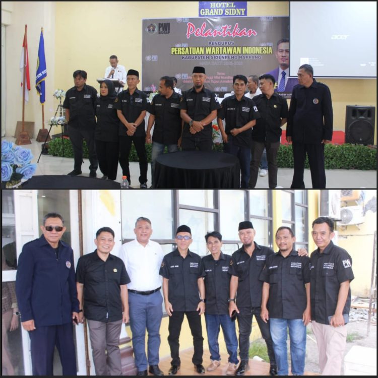 Bupati Syaharuddin Ajak PWI Sidrap Bersinergi Membangun Daerah