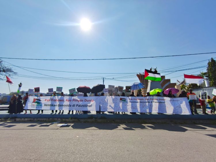 FPN Serukan Prabowo Pimpin Dunia Hentikan Genosida Palestina