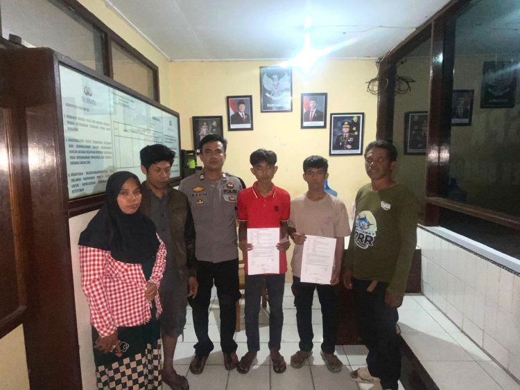 Bhabinkamtibmas Polsek Banggae Berhasil Mediasi Kasus Upaya Pencurian, Pilih Jalan Kekeluargaan