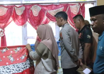 Kaurbin Ops Sabhara Polres Majene Berpulang, Kapolres Majene Pimpin Melayat ke Rumah Duka
