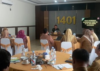 Kodim 1401/Majene Melaksanakan Rapat Koordinasi Pelaksanaan TMMD Tahun 2025