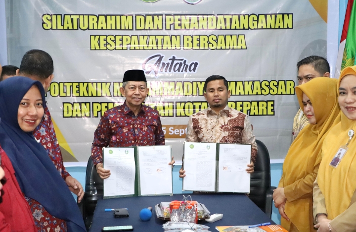 MoU Pemkot Parepare–Politeknik Muhammadiyah Fokus pada Penguatan Layanan Rumah Sakit
