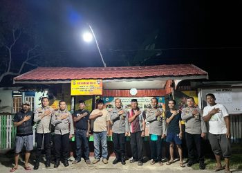 Dit Binmas Polda Sulbar Laksanakan Sambang dan Patroli ke Pos Kamling di Wilayah Hukum Polres Majene