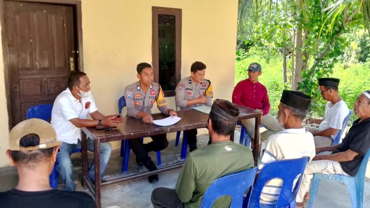 Polsek Banggae Berhasil Mediasi Sengketa Batas Lahan di Kelurahan Pangali-ali