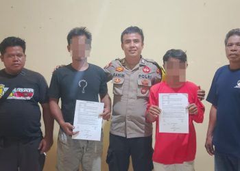 Bhabinkamtibmas Polsek Banggae Berhasil Mediasi Konflik Warga Passarang Melalui Problem Solving