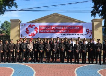 Polres Maros Gelar Upacara Hari Sumpah Pemuda ke-97 Tahun