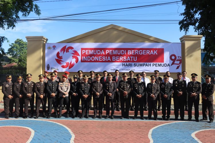 Polres Maros Gelar Upacara Hari Sumpah Pemuda ke-97 Tahun