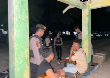 Samapta Polres Majene Gencar Laksanakan Patroli Kamtibmas, Wujudkan Situasi Wilayah yang Kondusif