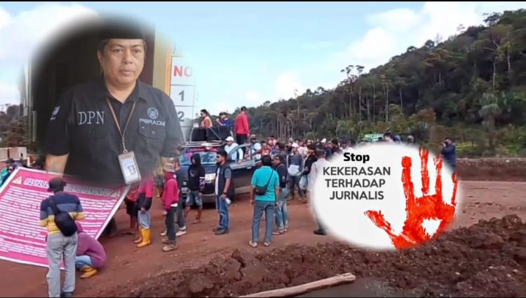 Wartawan Dilarang Meliput Aksi Demo Di BB1 PT. Vale, LBH Suara Panrita Keadilan Mengecam Tindakan Intimidasi