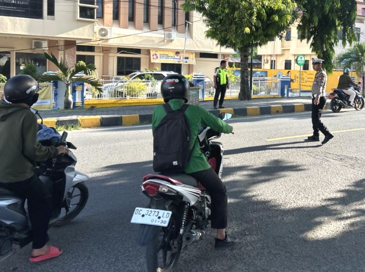 Sat Lantas Polres Majene Gelar Commander Wish Pagi, Wujud Nyata Pelayanan kepada Masyarakat