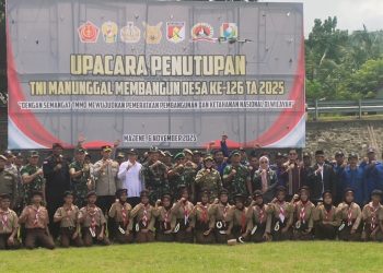 TMMD ke-126 Kodim 1401/Majene Sukses Digelar, Sinergi TNI-Rakyat Wujudkan Pembangunan Merata di Bumi Assamalewuang