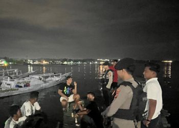 Satuan Samapta Polres Majene Intensifkan Patroli Dialogis Malam Hari Cegah Kriminalitas Jalanan dan Premanisme