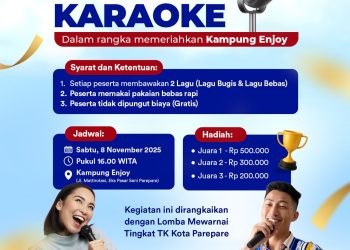 Pemkot Parepare Hidupkan Ekonomi Warga Lewat Event Kampung Enjoy