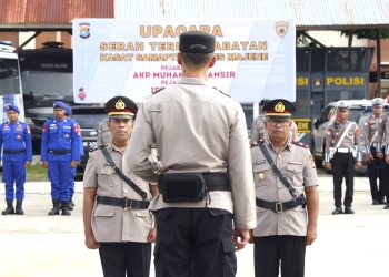 Kasat Samapta Polres Majene Berganti, Kapolres Tekankan Makna Rotasi Sebagai Penyegaran Organisasi