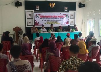 Masyarakat Adolang Dhua Kompak Dukung Pengembalian Pinjaman Kopdes, Apa yang Dibahas?