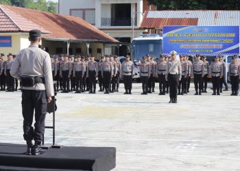 Polres Majene Resmi Mulai Operasi Zebra Marano 2025, Fokus Tekan Pelanggaran dan Kecelakaan Jelang Ops Lilin
