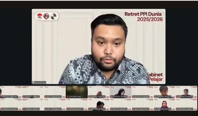 PPI Dunia Gelar Retret Daring, Mantapkan Arah Kepengurusan 2025–2026 dengan Semangat Diaspora Global
