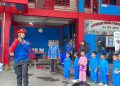 Seru dan Edukatif, Anak-Anak TK Kunjungi Markas Damkar Parepare