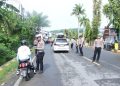 Polres Majene Gelar Operasi Zebra Marano 2025, Sasar Pelanggaran Kasatmata di Jalan Jenderal Sudirman