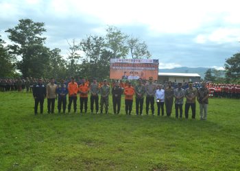 Perkuat Sinergi TNI dan Pemkot, Dandim 1405/Parepare Hadiri Apel Siaga Bencana Hidrometeorologi di Kota Parepare