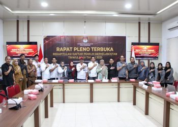 KPU Kota Parepare Gelar Rapat Pleno Rekapitulasi Daftar Pemilih Berkelanjutan Triwulan IV Tahun 2025