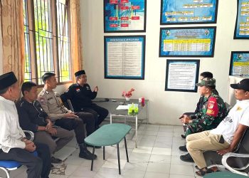 Pererat Sinergitas Jaga Kamtibmas, Bhabinkamtibmas dan Babinsa Laksanakan Patroli serta Sambang ke Pemerintah Desa Buttu Baruga
