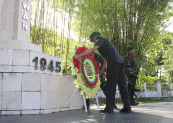 Dandim 1405/Parepare Pimpin Ziarah Rombongan Peringati Hari Juang TNI AD ke-80