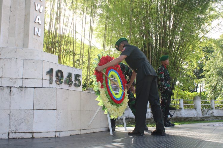 Dandim 1405/Parepare Pimpin Ziarah Rombongan Peringati Hari Juang TNI AD ke-80