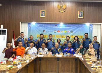 Kasat Polair Polres Majene Hadiri Rapat Penyelenggaraan Angkutan Laut Natal 2025 dan Tahun Baru 2026