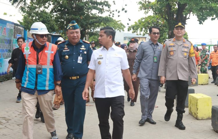 Forkopimda Parepare Tinjau Pos Terpadu dan Pos Pelayanan Angkutan Laut di Pelabuhan Nusantara