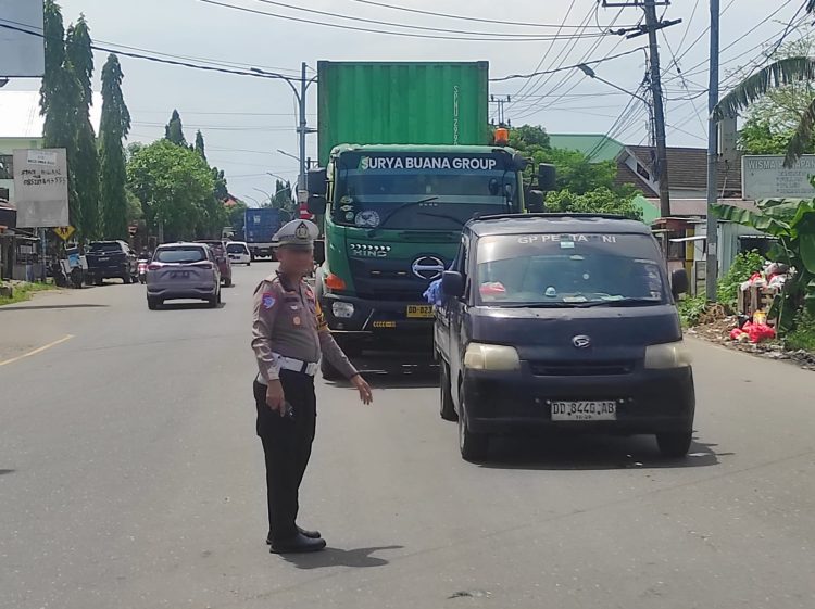 Jelang Arus Mudik, Sat Lantas Polres Parepare Imbau Pengendara Utamakan Keselamatan