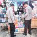 Jaga Keamanan Malam Tahun Baru, Polres Majene Sisir Pasar Sentral Sosialisasikan Larangan Petasan