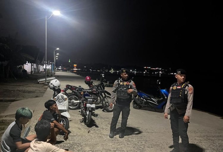 Satuan Samapta Polres Majene Intensifkan Patroli Kamtibmas Pasca Tahun Baru