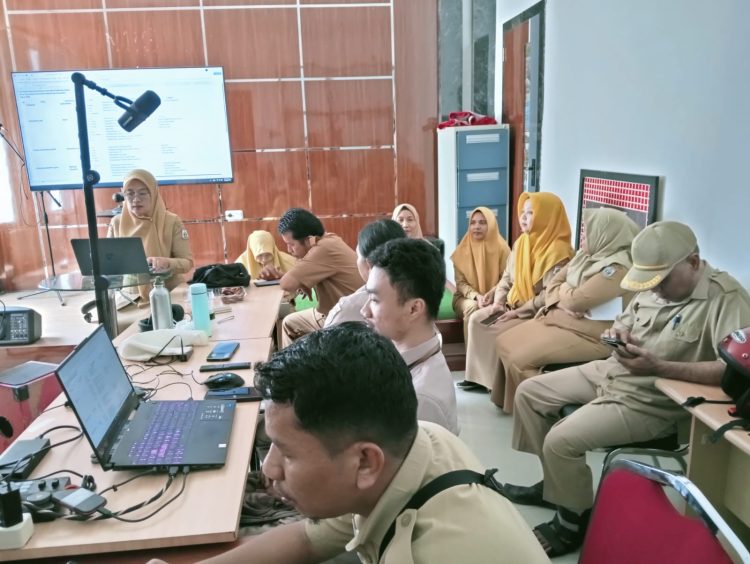Bidang KPM Dinas Kominfo SP Sulbar Mantapkan Pemetaan Divisi Kerja, Optimis Capai Target PKO