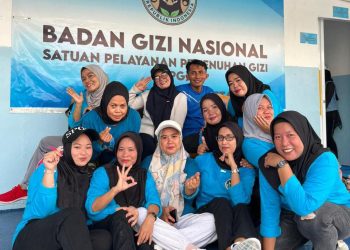 Kebersamaan di Dapur SPPG Cilellang, Senam Bersama Warnai Hari Libur