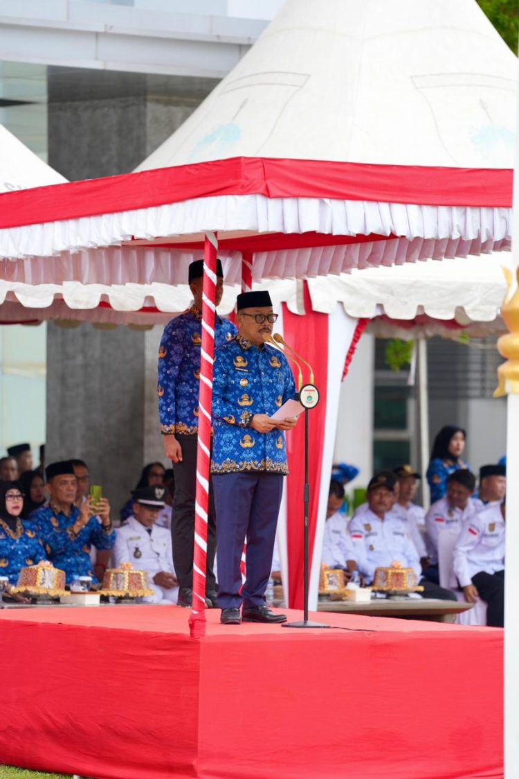 Fiskal 2026 “Tidak Baik-Baik Saja”, Gubernur Suhardi Duka Tantang Pejabat dan Kades Cetak Prestasi di Tengah Keterbatasan