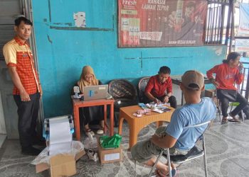Adaptif dan Profesional, UPTD Samsat Polman Ikuti Webinar Layanan Kepegawaian BKPSDM Sulbar