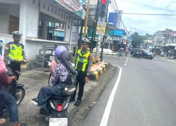 Satlantas Polres Majene Gencarkan Patroli Masif, Imbau Masyarakat Perhatikan Keselamatan Saat Berkendara