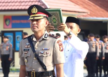 Polres Majene Gelar Sertijab, Kompol Andri Aryansyah Resmi Jabat Wakapolres Majene
