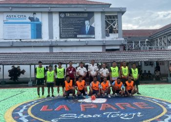 Lapas Kelas IIA Parepare Gelar Pembukaan Perlombaan Futsal Antar WBP