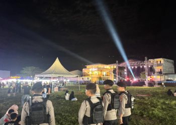 Cegah Aksi Kejahatan di Ruang Publik Pada Malam Hari, Samapta Polres Majene Masif Gelar Patroli Kamtibmas Humanis