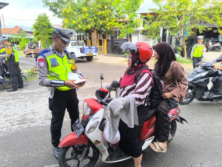 Operasi Keselamatan Marano 2026, Satlantas Polres Majene Ajak Pengendara Lebih Peduli Keselamatan