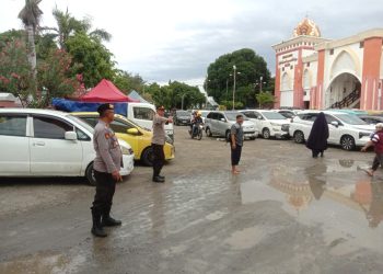 Polres Majene pastikan Keamanan Tabligh Akbar ASWAJA Sulbar XIV di Masjid Agung Ilaikal Mashiir