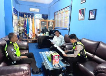 Tanamkan Kesadaran Sejak Dini, Sat Lantas Polres Majene Edukasi Siswa SMPN 3 Majene Lewat Operasi Keselamatan Marano 2026
