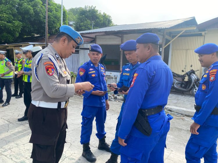 Tegakkan Disiplin dan Profesionalitas, Propam Polres Majene Gelar Gaktiblin, Tekankan Anti Narkoba dan Bijak Bermedsos