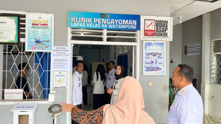 Lapas Parepare Studi Tiru ke Lapas Watampone, Tingkatkan Layanan Kesehatan