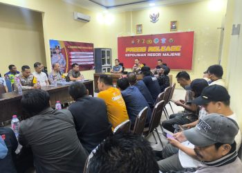Coffee Morning Bersama Insan Pers, Wakapolres Majene Ajak Media Perkuat Kolaborasi Informasi Publik
